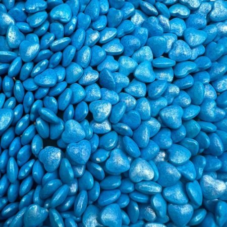 Sugarmill Heart Blue Sprinkles