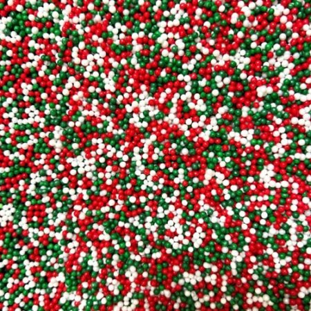 Sugarmill Pearls 2mm Christmas Sprinkles Version 2