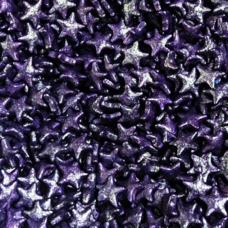 Sugarmill Purple Star Sprinkles