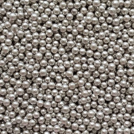 Sugarmill Silver Pearl Sprinkles 4mm