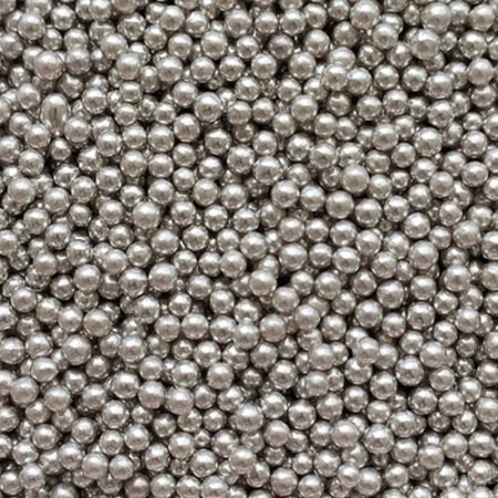 Sugarmill Silver Pearl Sprinkles 6mm