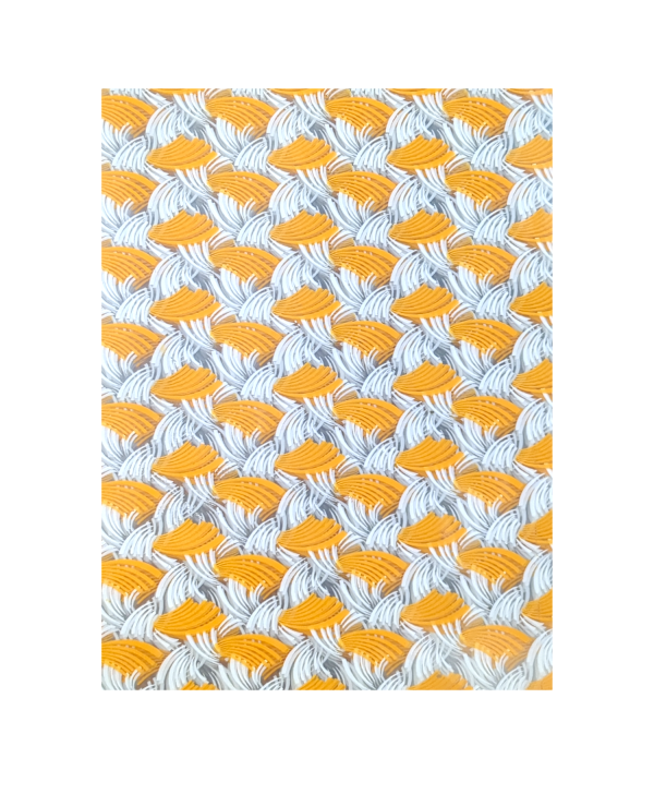 Chocolate Transfer Sheet A3 White and Yellow Theme