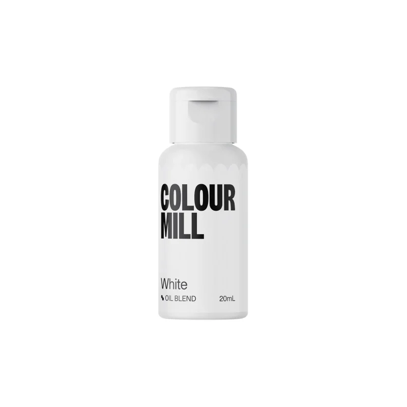 Colour Mill Oil Based Food Colour 20ml - White