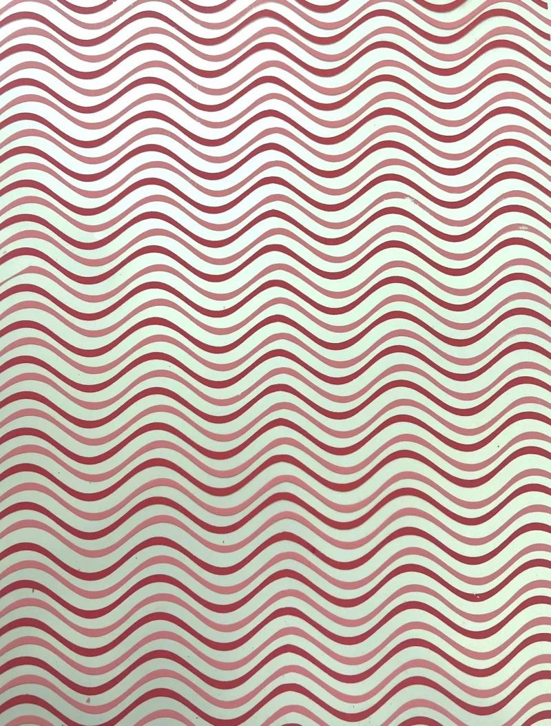 Chocolate Transfer Sheet A3 Seamless Waves Design