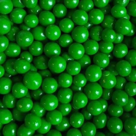 Sugarmill Green Pearl Sprinkles- 4mm