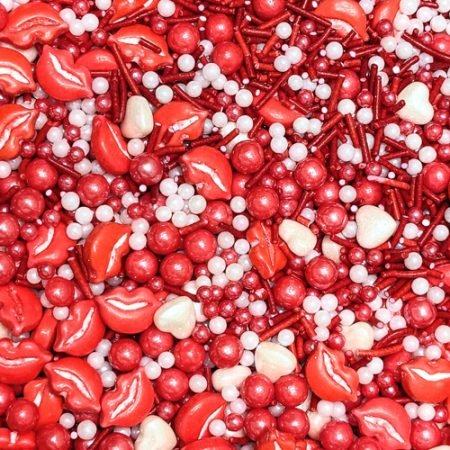 Sugarmill Lips & Heart Sprinkles 100g