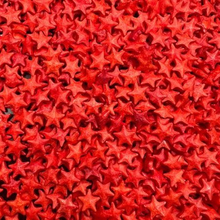 Sugarmill Star Red Sprinkles