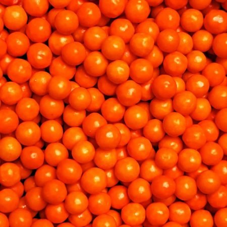 Sugarmill Orange Pearl Sprinkles 4mm