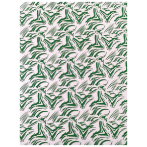 Green Colour Pattern Chocolate Transfer sheet