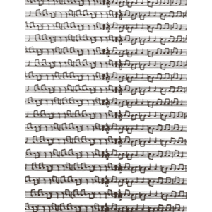 Music words transfer sheets