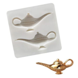 Aladdin Lamp silicone fondant mould