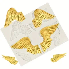 Angel Wings Silicone Fondant Moyld