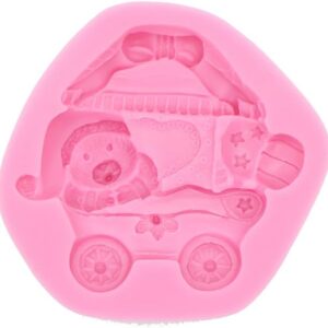 Baby Teddy silicone fondant mould