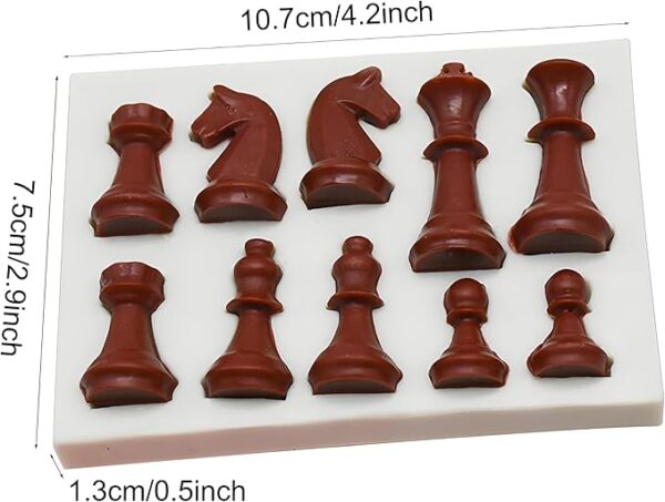 Chess Theme silicone Mould 2