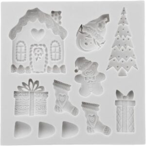 Christmas Eve Special Silicone Fondant Mould