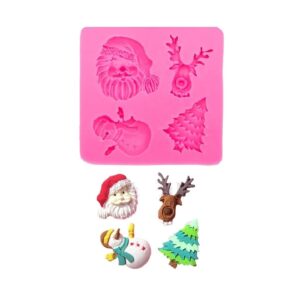 Christmas snow Deer Silicone Mould