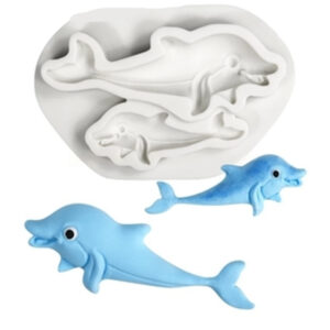 Dolphins 3D Silicone Fondant Mould