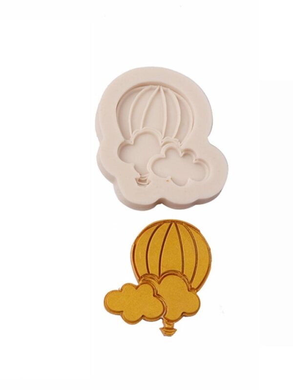 Hot Air Balloon Silicone Fondant Mould