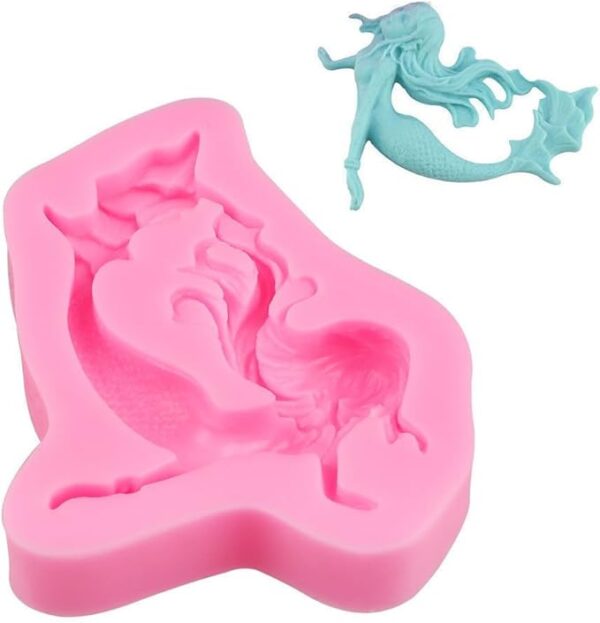 Mermaid Silicone Fondant Mould