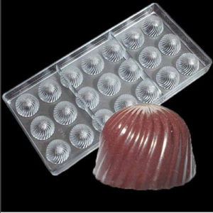 Round spiral shape mould