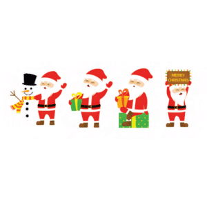 Santa Claus Wafer paper precut