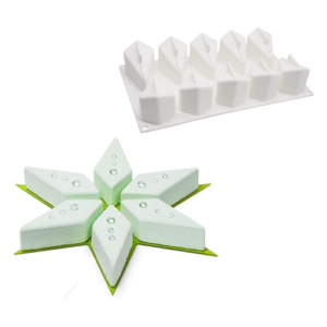 3d star shape silicone mould