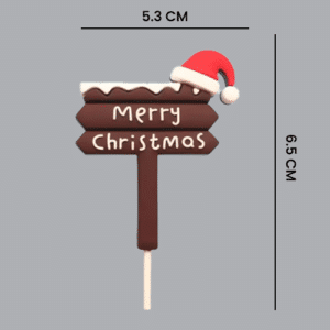 christmas cake topper