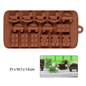 Child Toy's shape silicone mould