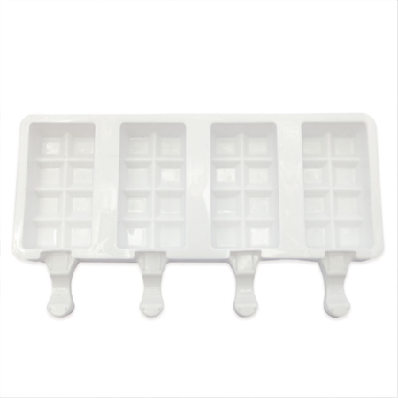 Dubai Kunafa Chocolate Bar Shaped Ice Cream, Dubai Chocolate, Jelly, Candy Lollipop Silicone Mould