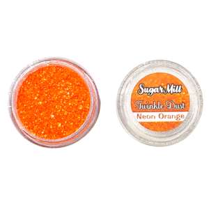 Glitter Dust Neon Orange