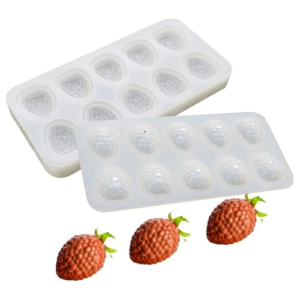 Raspberry shape silicone mould 3