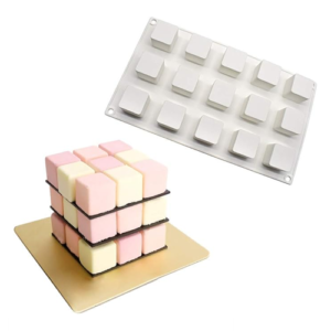 Square shape silicone mould 4