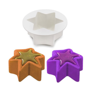 Star shape silicone mould 5