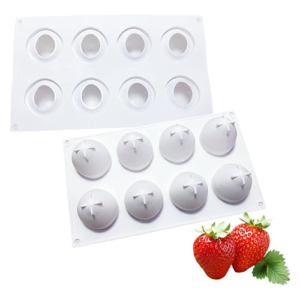 Strawberry shape silicone mould 1