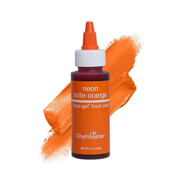 Chefmaster Liqua Gel - Neon Brite Orange 65ml