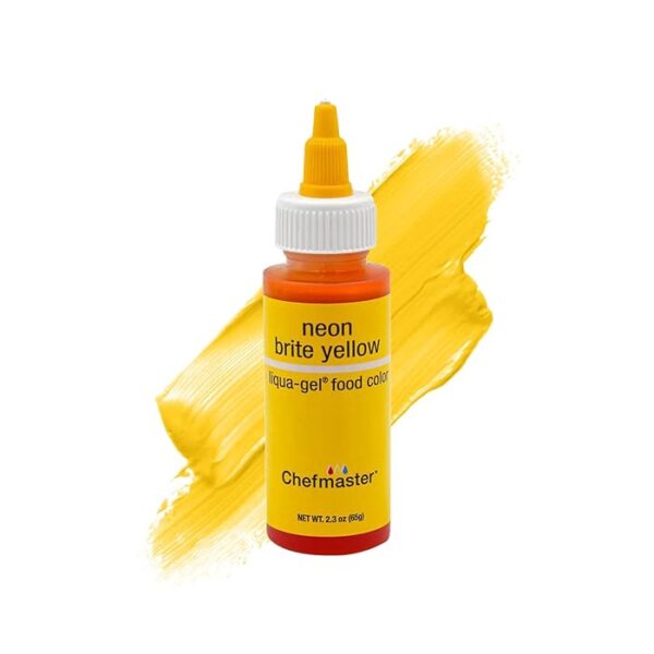 Chefmaster Liqua Gel - Neon Brite Yellow 65ml