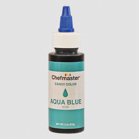 Chefmaster aqua blue candy colour 60ml