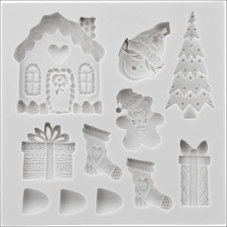 Christmas Eve Special 3D Shape Silicone Fondant Mould
