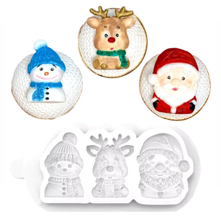 Christmas Fondant mould 1