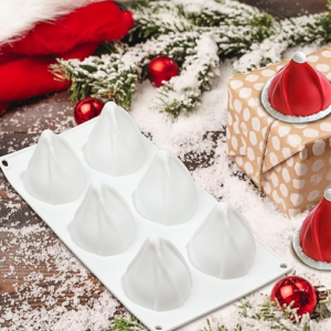 Christmas hat shapen wsilicone mould 2