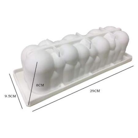 Cloud Bubble shape silicone mould 3