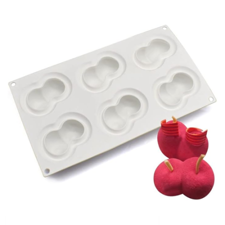 Cute Fruit shape silicone mould 2