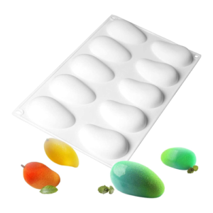 Mango shape Silicone Mould