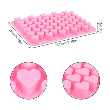 Mini Hearts shgape silicvone mould shape