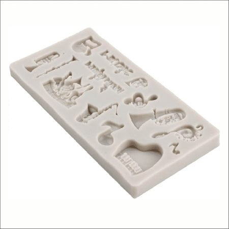 Music Instruments Music Theme 3D Shape Silicone Fondant Mould