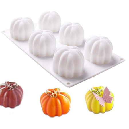 Pumpkin shape silicone mould
