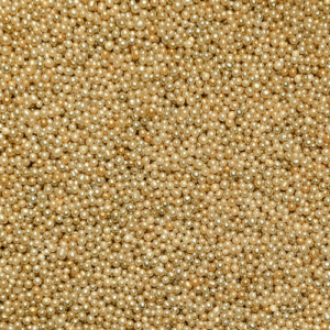 Shiny Gold 2mm pearl sprinkles