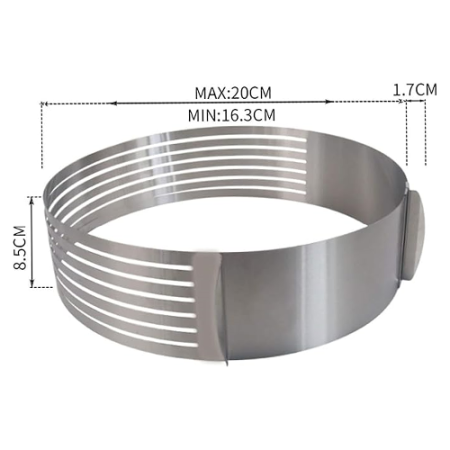 Slicing cake mould 2