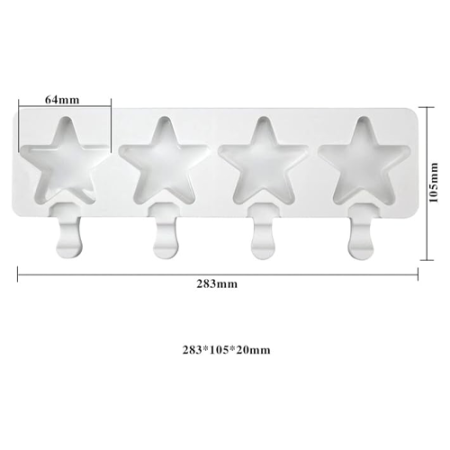 Star Shape mould 2