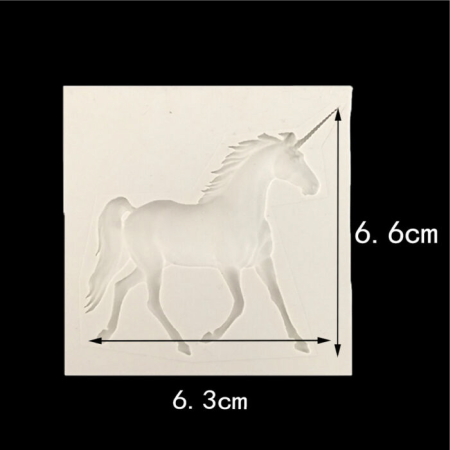 Unicorn Horse 3D Shape Silicone Fondant Moulds